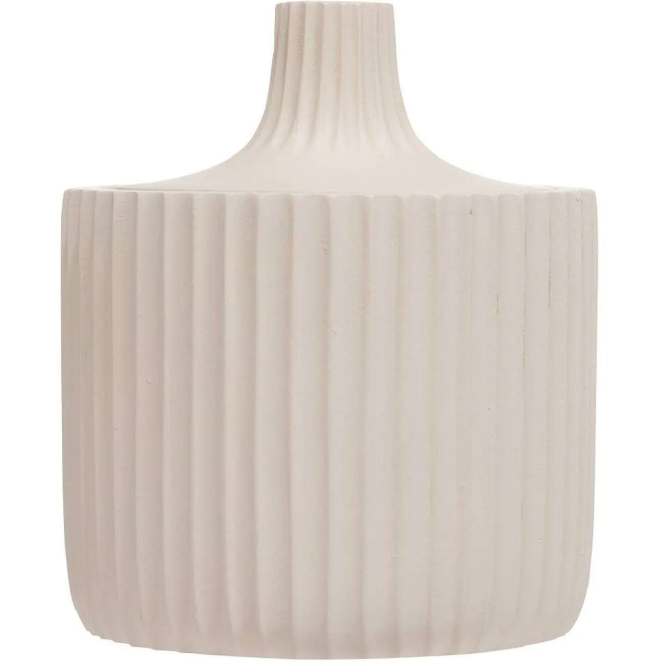 Gifi Aménagement Salle De Bain^Pot à coton plastique rose effet rainuré Ø9xH10cm