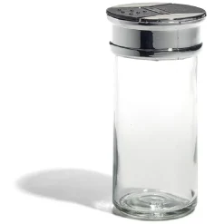 Gifi Pot à épice en verre et couvercle métal Ø5xH10,2cm