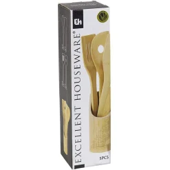 Gifi Pot avec ustensiles en bambou