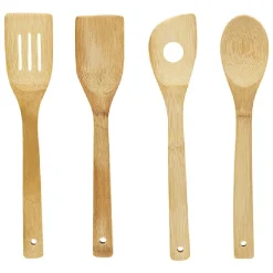 Gifi Pot avec ustensiles en bambou