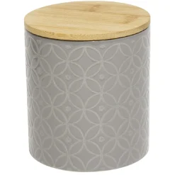 Gifi Pot de conservation design carreau de ciment et point relief x2