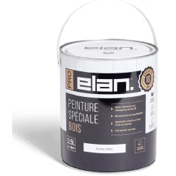 Gifi Peinture^Pot peinture Elan bois int/ext blanc 2,5L