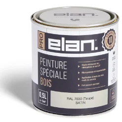 Gifi Peinture^Pot peinture Elan bois int/ext taupe 0,5L