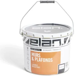 Gifi Peinture^Pot peinture Elan murs et plafonds blanc mat 10L