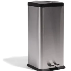 Gifi Nettoyage Et Entretien|Poubelle à pédale 30 L carrée