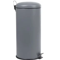 Gifi Nettoyage Et Entretien|Poubelle à pédale 30 L grise