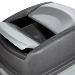 Gifi Nettoyage Et Entretien|Poubelle de garage 70L sur 4 roulettes