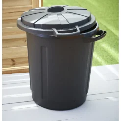 Gifi Nettoyage Et Entretien|Poubelle de jardin 80 L