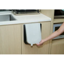 Gifi Nettoyage Et Entretien|Poubelle de porte amovible et rétractable 9 L