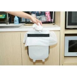 Gifi Nettoyage Et Entretien|Poubelle de porte amovible et rétractable 9 L