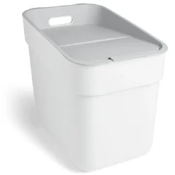 Gifi Nettoyage Et Entretien|Poubelle de tri blanche 20L