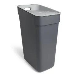 Gifi Nettoyage Et Entretien|Poubelle de tri grise 30L