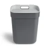 Gifi Nettoyage Et Entretien|Poubelle de tri grise 10L