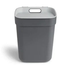 Gifi Nettoyage Et Entretien|Poubelle de tri grise 10L