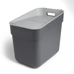 Gifi Nettoyage Et Entretien|Poubelle de tri grise 20L