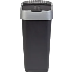 Gifi Nettoyage Et Entretien|Poubelle 35L à couvercle basculant push up H51 cm