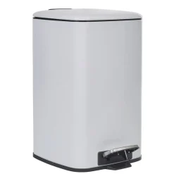 Gifi Nettoyage Et Entretien|Poubelle pédale blanche 20 L
