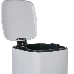 Gifi Nettoyage Et Entretien|Poubelle pédale blanche 30 L