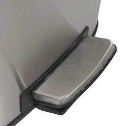 Gifi Nettoyage Et Entretien|Poubelle pédale gris métallisé 30 L