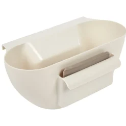 Gifi Nettoyage Et Entretien|Poubelle pour plan de travail crème