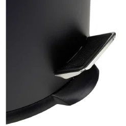 Gifi Nettoyage Et Entretien|Poubelle ronde à pédale noir 27 L