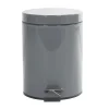 Gifi Nettoyage Et Entretien|Poubelle ronde gris 5 L
