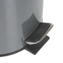 Gifi Nettoyage Et Entretien|Poubelle ronde gris 5 L