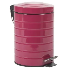 Gifi Nettoyage Et Entretien|Poubelle salle de bain violette 3 L