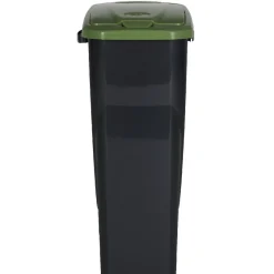 Gifi Nettoyage Et Entretien|Poubelle tri sélectif verte 25 L