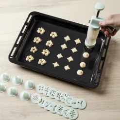 Gifi Presse à biscuits sucrés/salés 16 disques et 6 douilles