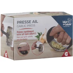 Gifi Presse ail en inox avec brosse de nettoyage