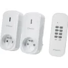 Gifi Accessoires Électriques^Prise télécommandée 2000W x2 blanc