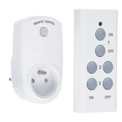 Gifi Accessoires Électriques^Prise x2 avec télécommande