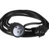 Gifi Accessoires Électriques^Prolongateur 3 m noir