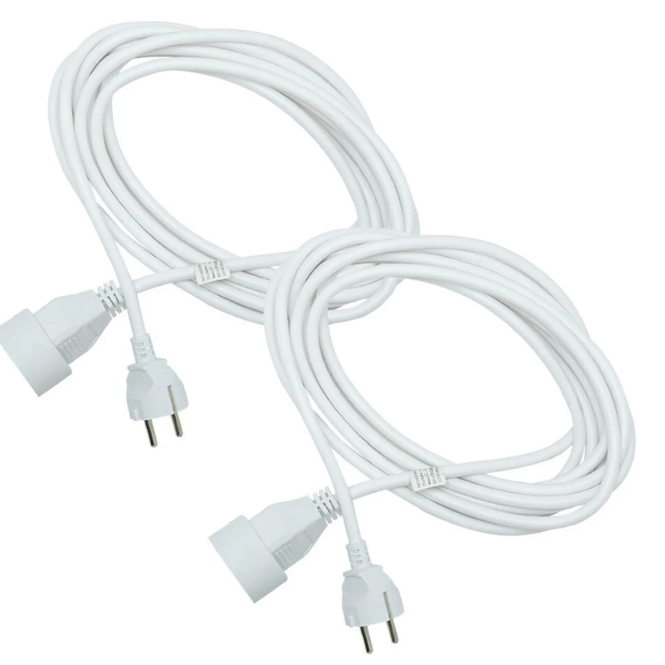 Gifi Accessoires Électriques^Prolongateur blanc 5 m x2