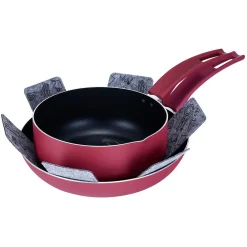 Gifi Protège poêle en feutrine x2