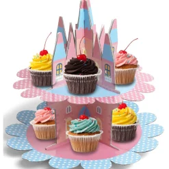Gifi Présentoir à gâteaux en forme de château
