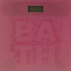 Gifi Bien-Être^Pèse personne électronique rouge