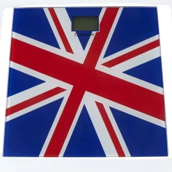 Gifi Bien-Être^Pèse personne électronique design drapeau anglais Homday