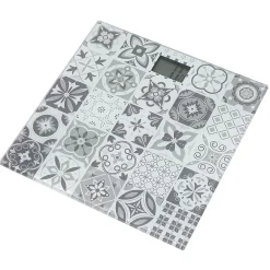 Gifi Bien-Être^Pèse personne électronique motif carreau de ciment gris