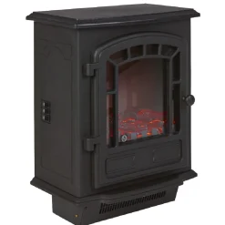 Gifi Chauffage^Radiateur effet cheminée décorative noire