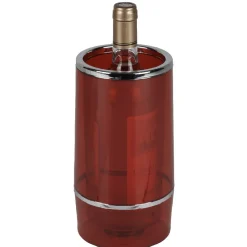 Gifi Rafraîchisseur à vin en plastique rouge