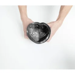 Gifi Rafraîchisseur de bouteille bac à glaçons 2en1 noir et doré