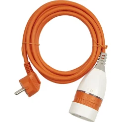 Gifi Accessoires Électriques^Rallonge 3 m interrupteur switch orange