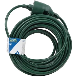 Gifi Accessoires Électriques^Rallonge électrique extérieure 10m vert