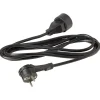 Gifi Accessoires Électriques^Rallonge électrique noire 16A 3m