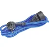 Gifi Accessoires Électriques^Rallonge textile 3m bleu