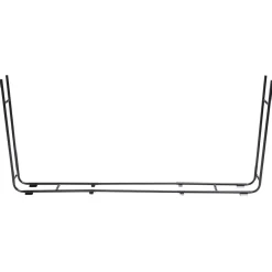 Gifi Chauffage^Range bûches extensible métal noir