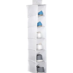 Gifi Rangement|Range chaussures 6 compartiments blanc