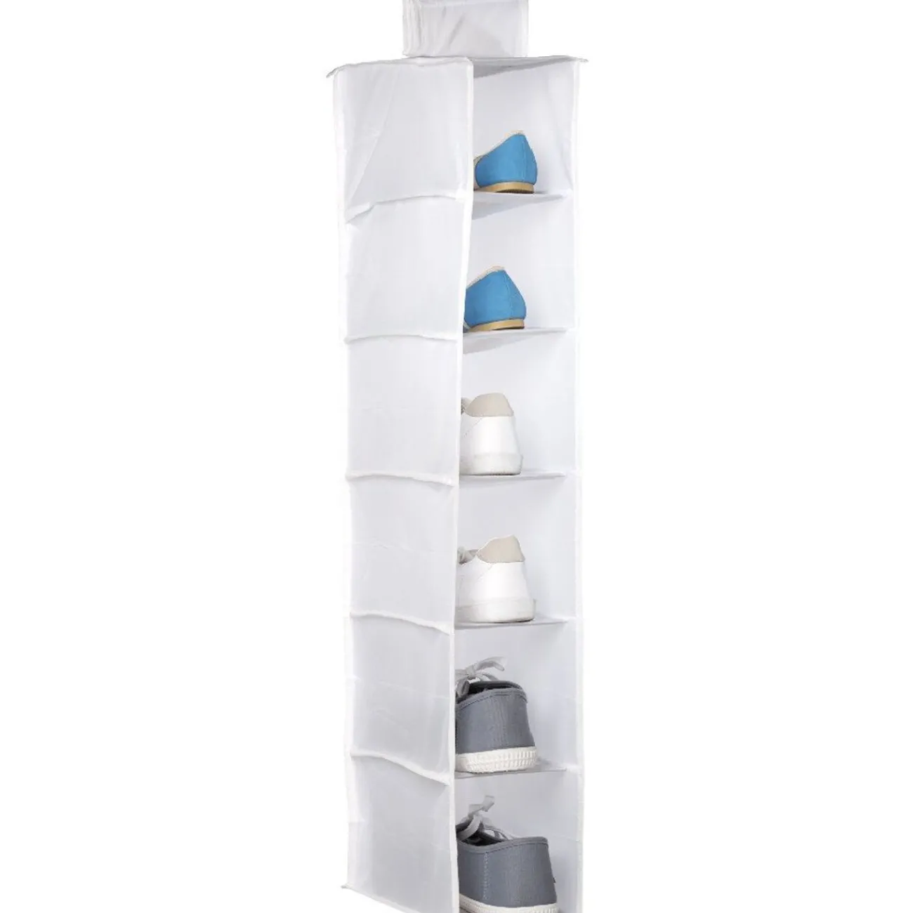 Gifi Rangement|Range chaussures 6 compartiments blanc
